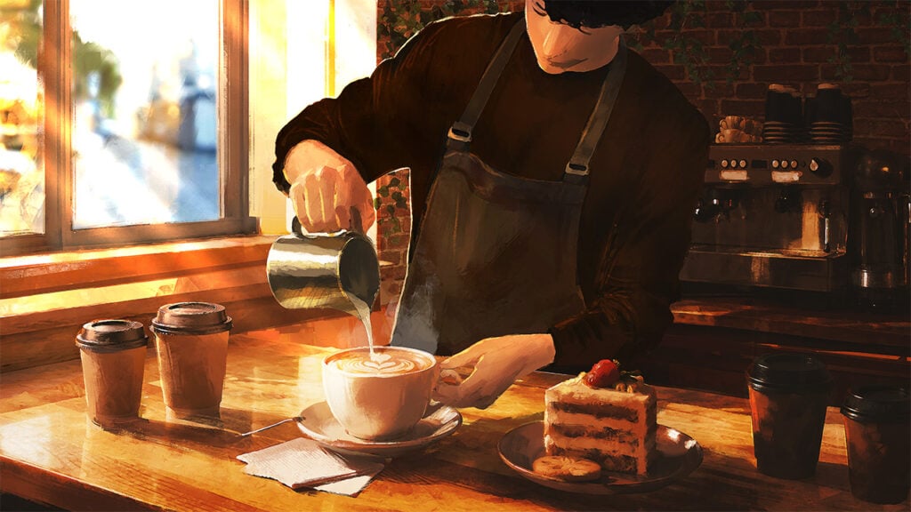 Cup and Counter Artwork